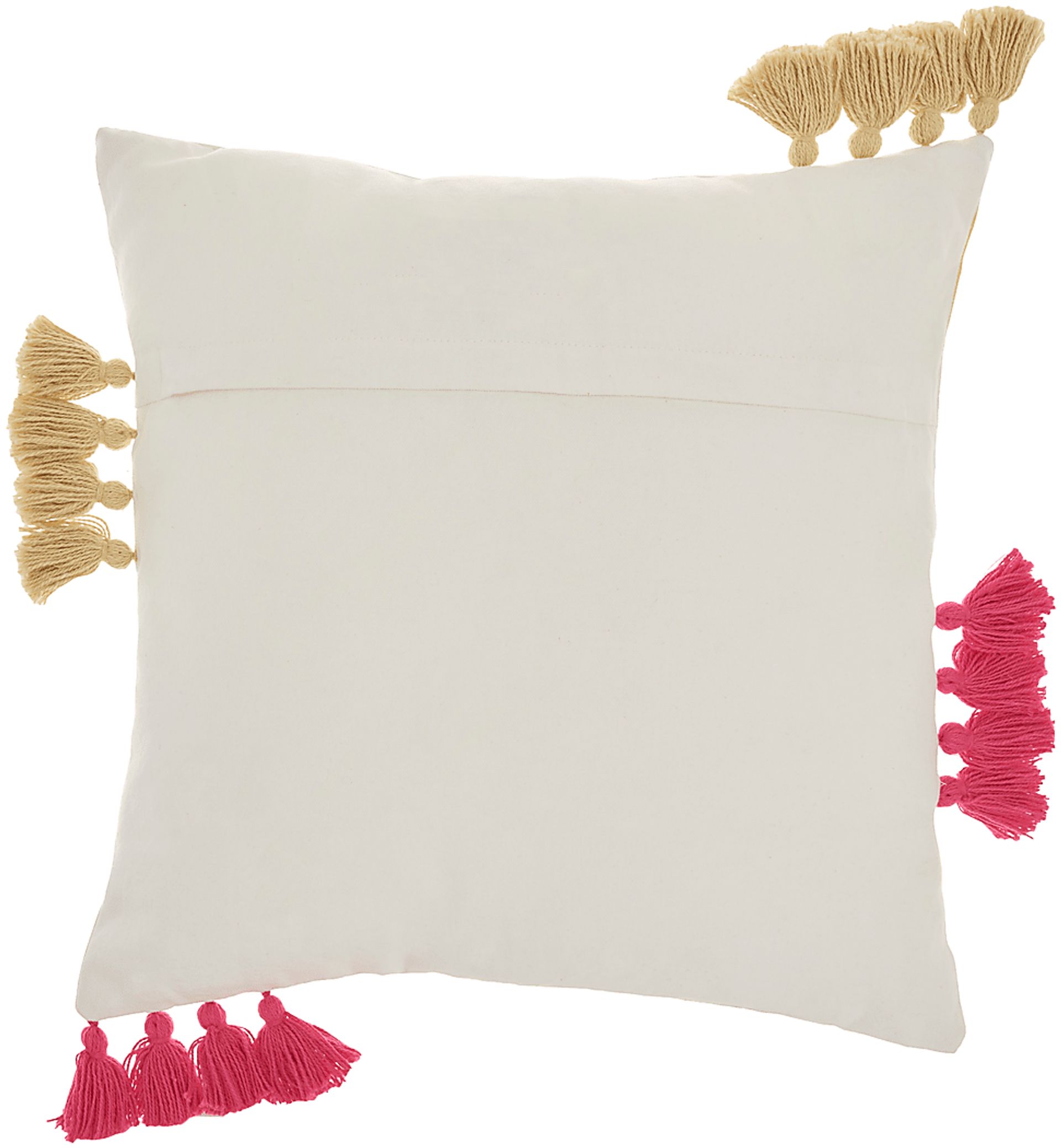Kids Wiestling Pink Throw Pillow - Image 2