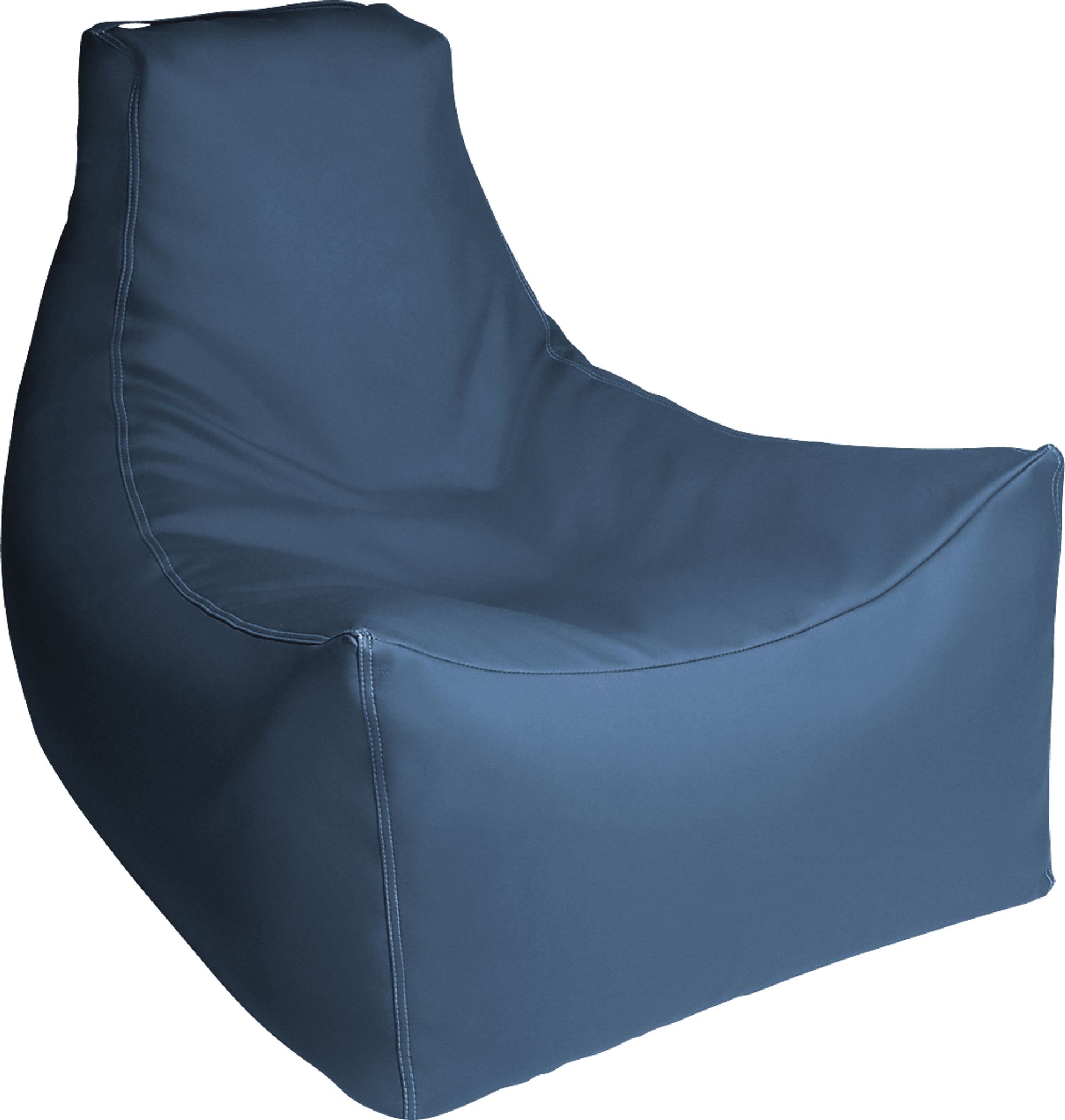 Kids Wilfy Royal Blue Large Bean Bag Chair - Image 1
