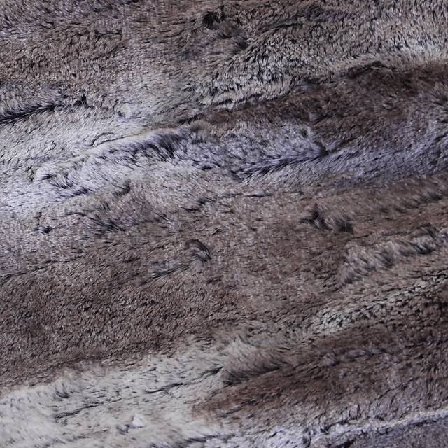 Kids Winter Dream Brown Large Faux Fur Floor Pillow - Thumbnail - Image 7