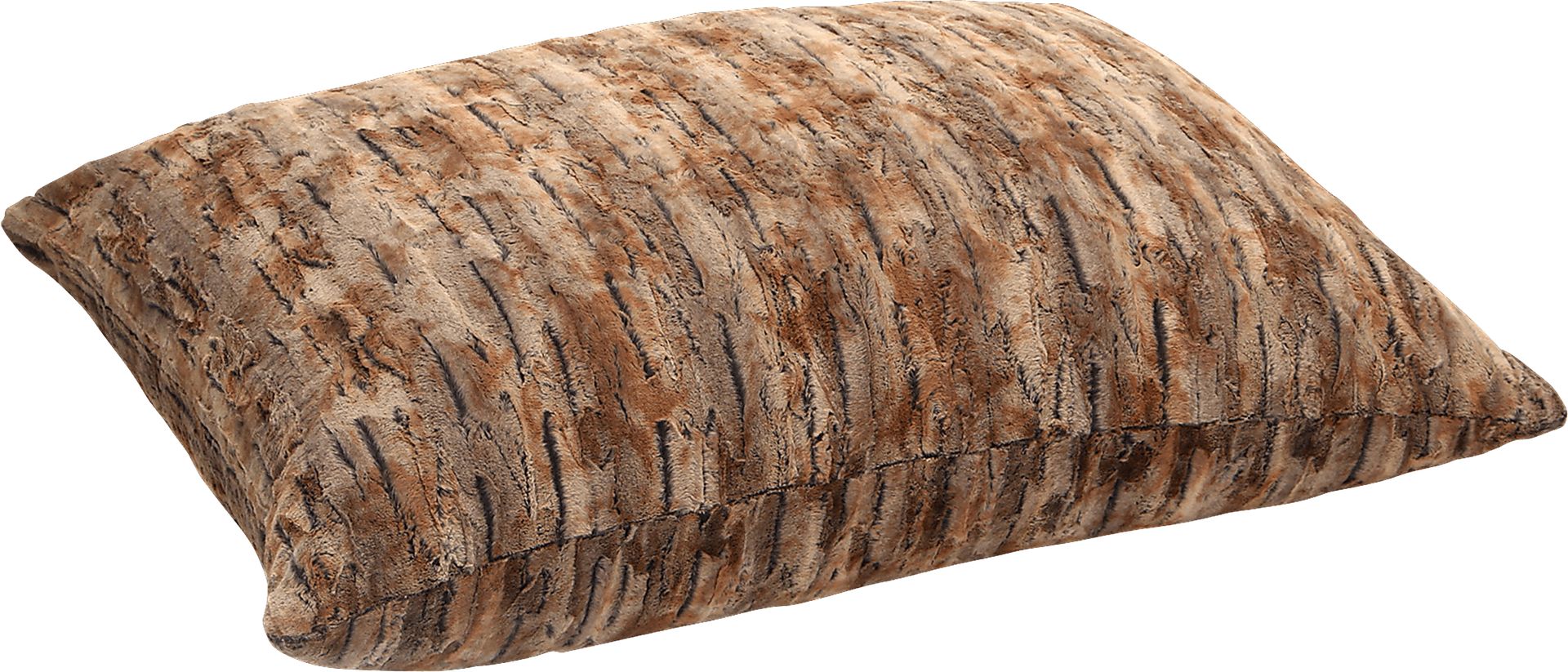 Kids Winter Dream Ginger Faux Fur Floor Pillow - Image 1