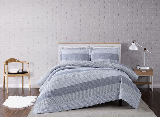 Kids Winterlake Gray 2 Pc Twin Comforter Set