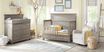 Kids Woodland Adventures Classic Gray 6 Pc Nursery with Toddler & Conversion Rails