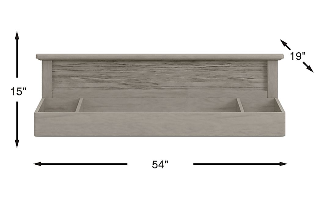 Woodland Adventures Classic Gray Changing Tray