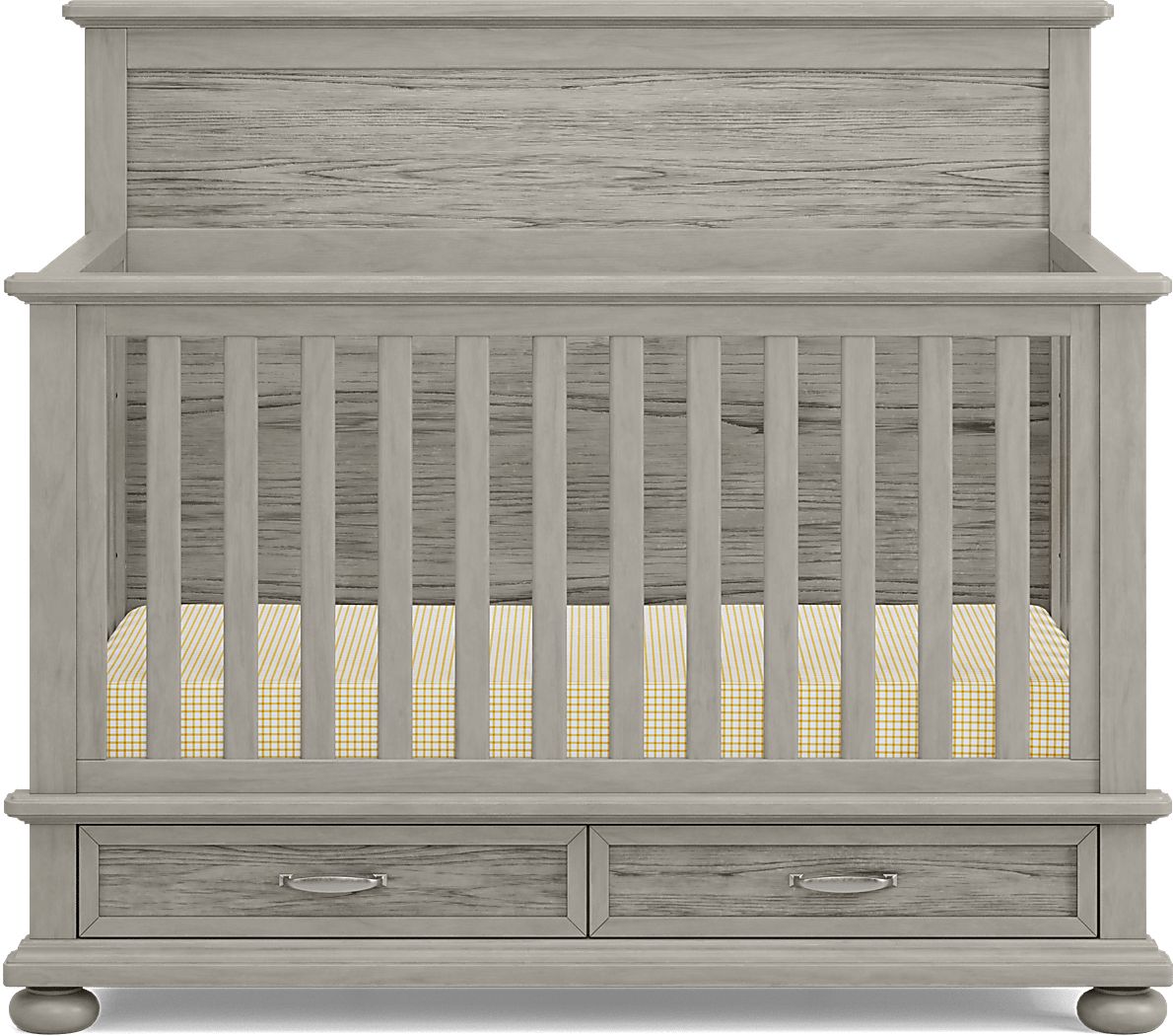 Kids Woodland Adventures Classic Gray Convertible Crib Rooms To Go
