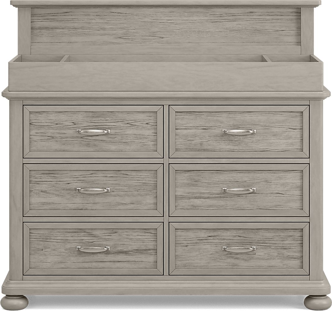 Woodland Adventures Gray Dresser With Changing Pad | Rooms to Go