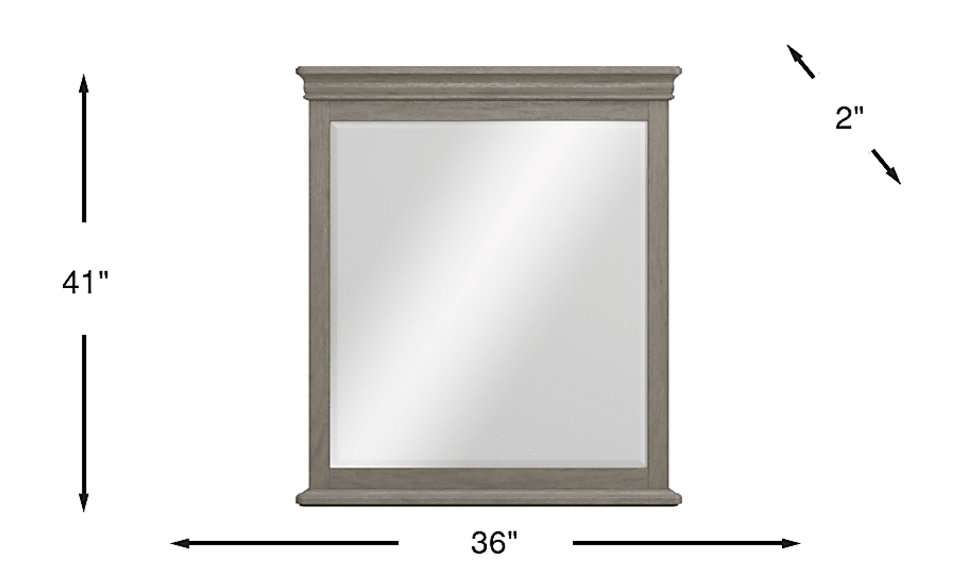Dimension Image. Please refer to the Dimension Tab on this page for dimension details.