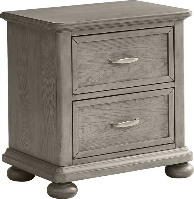 Kids Woodland Adventures Classic Gray Nightstand - Thumbnail - Image 2