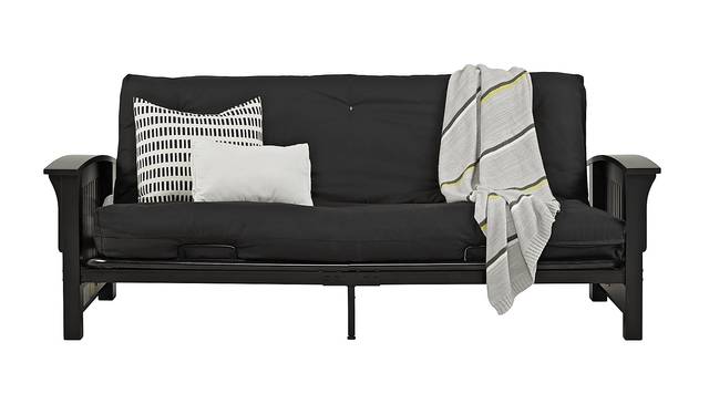 Kids Woodlyn Black Futon - Thumbnail - Image 1
