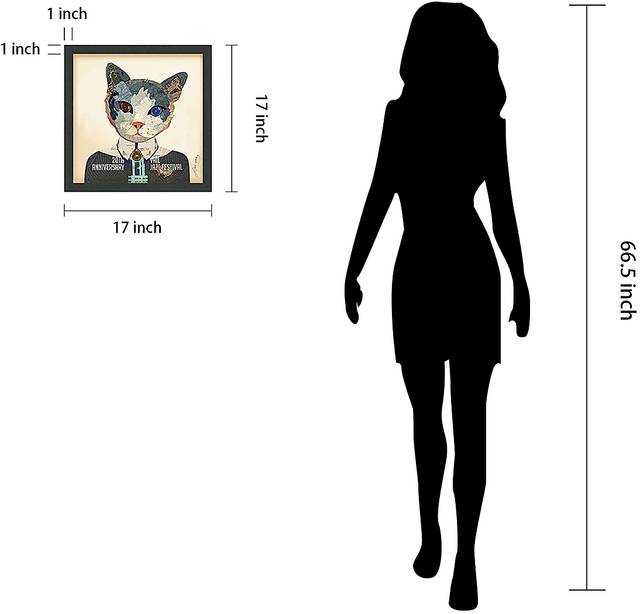 Kids Worldwide Kitty Cream Wall Art - Thumbnail - Image 8