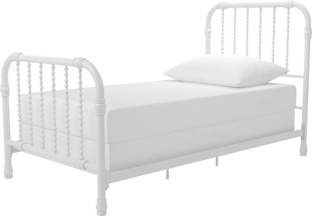 Kids Wynor White Twin Bed - Thumbnail - Image 1