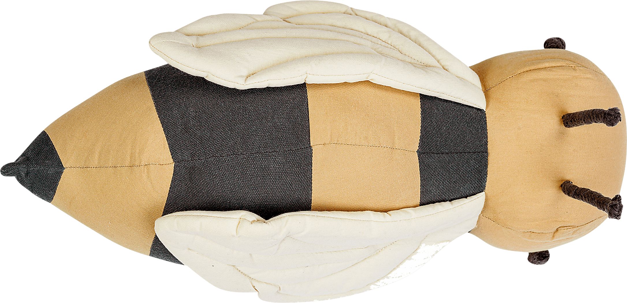 Kids Yellow Buzzy Bee Pillow