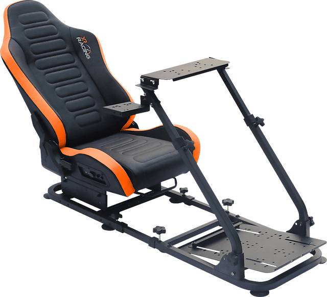 Kids Zalman Black/Orange Gaming Chair - Thumbnail - Image 8