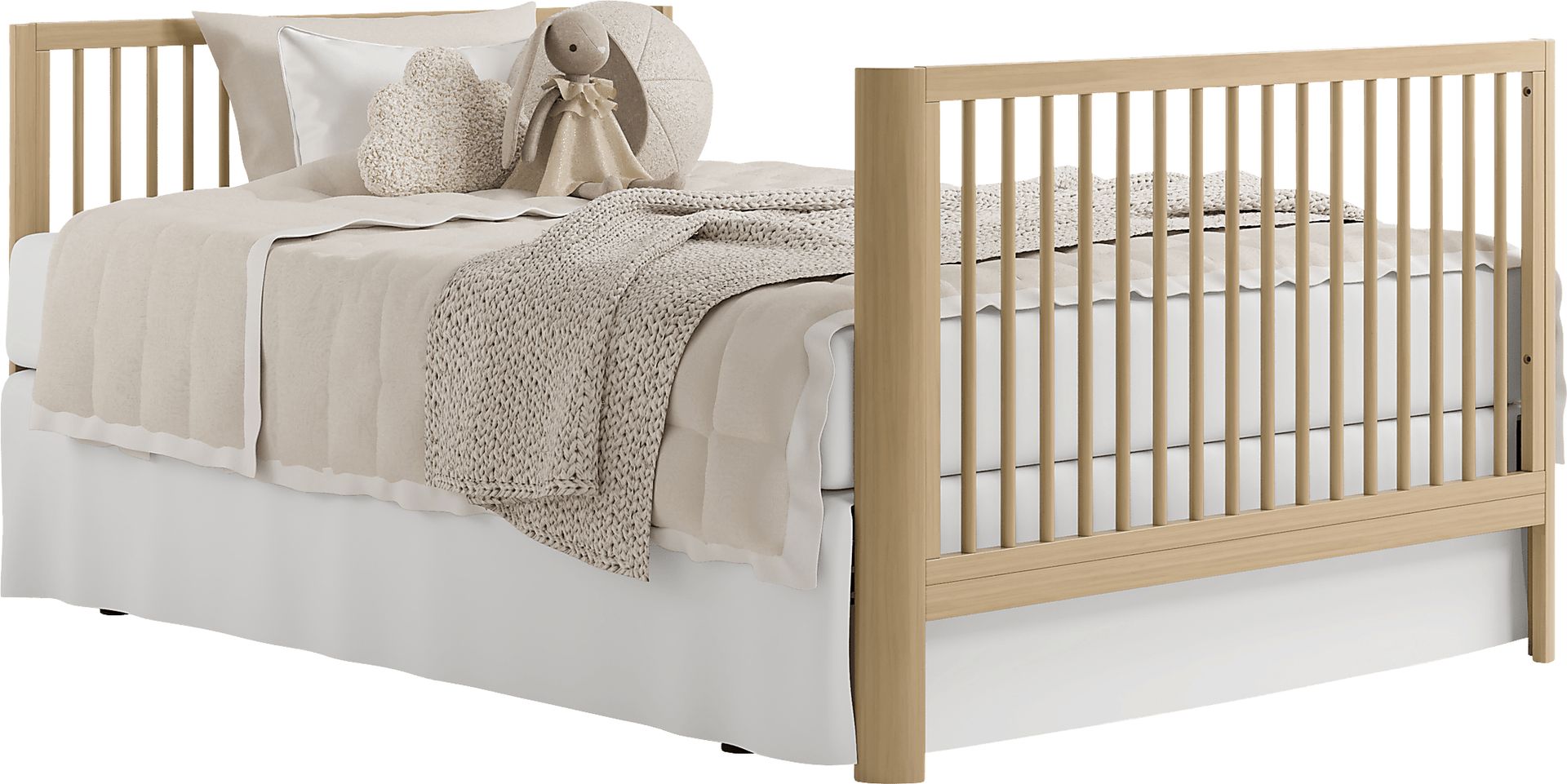 Kids Zoana Brown Convertible Crib - Image 6