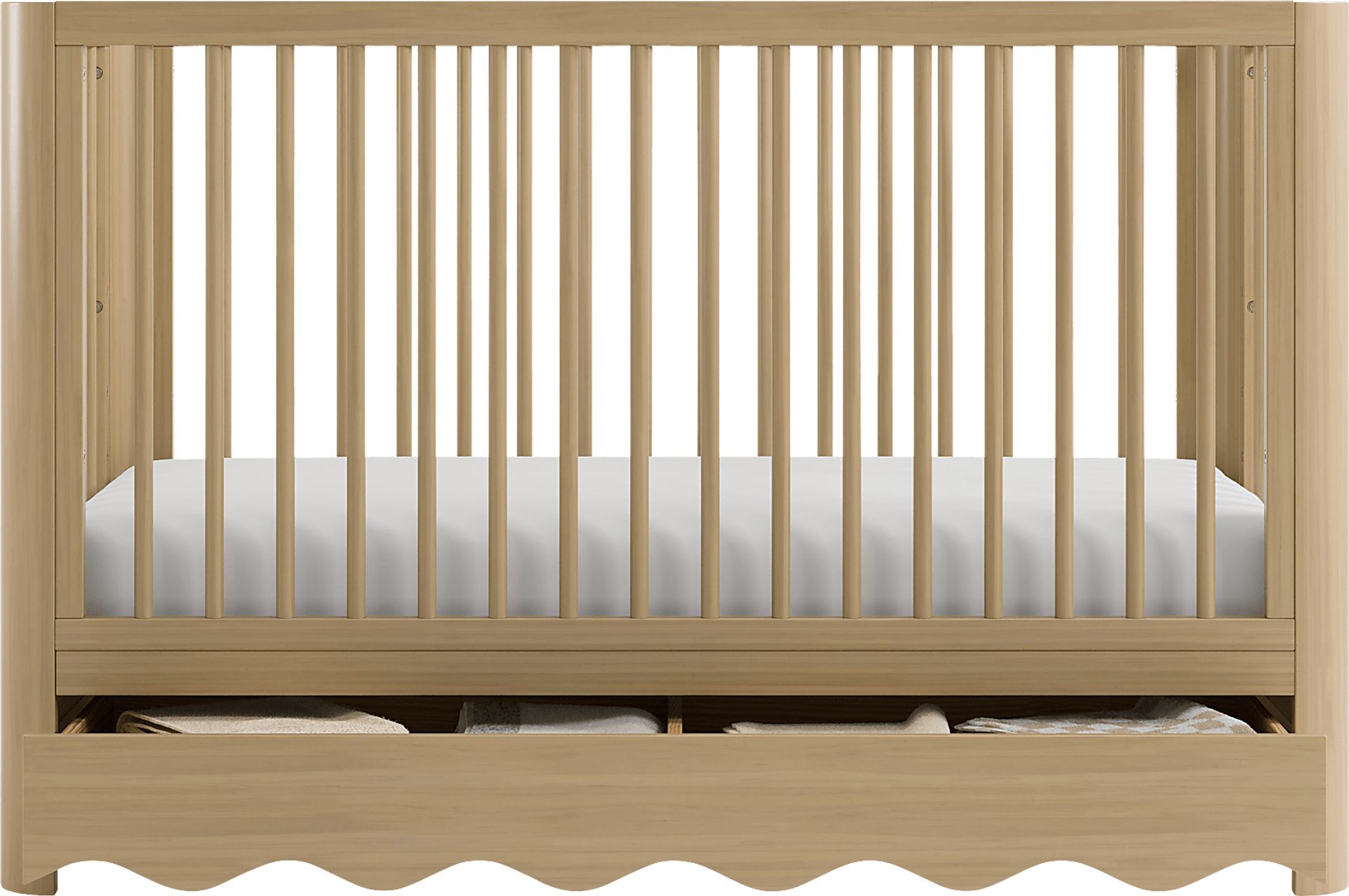 Kids Zoana Brown Convertible Crib - Image 8
