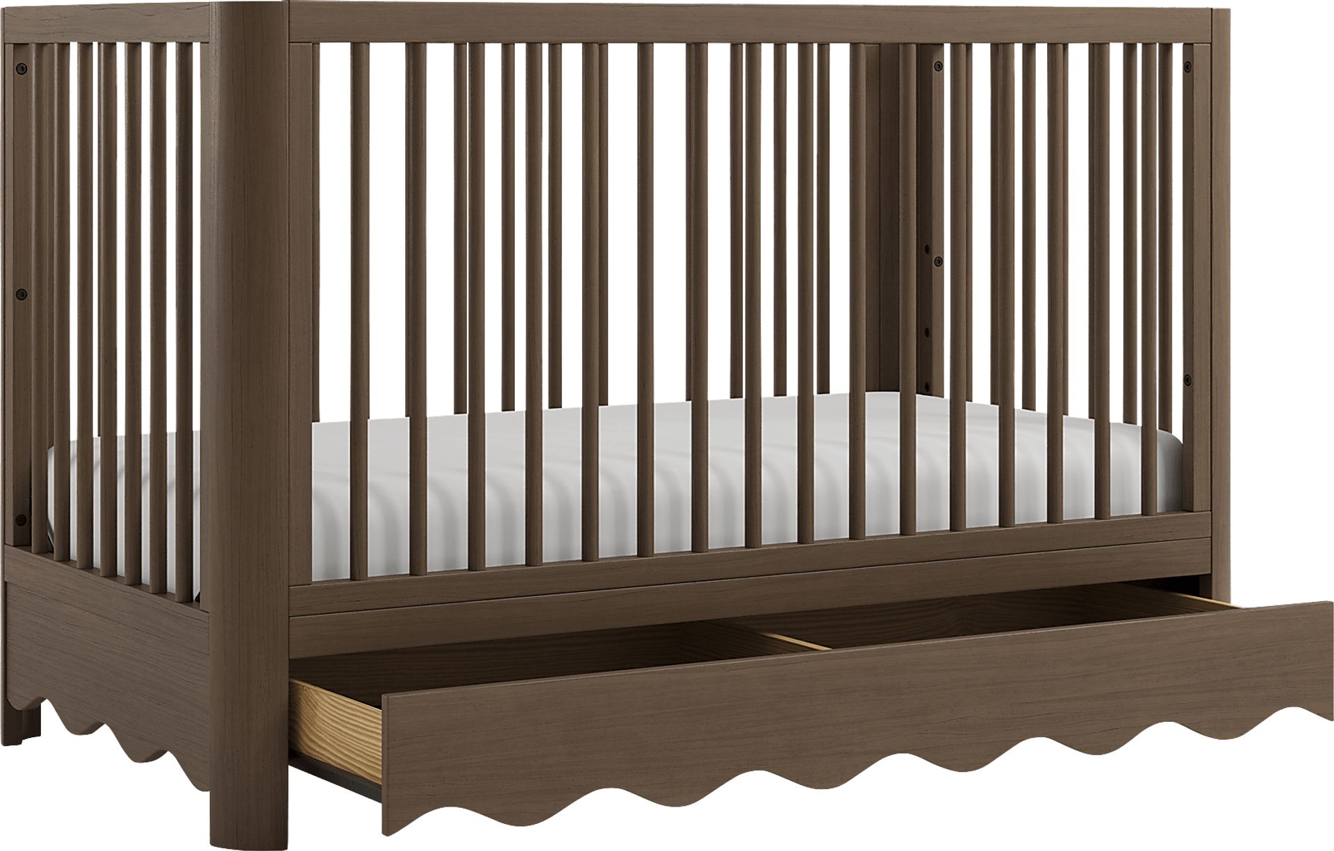 Kids Zoana Hazelnut Convertible Crib - Image 1