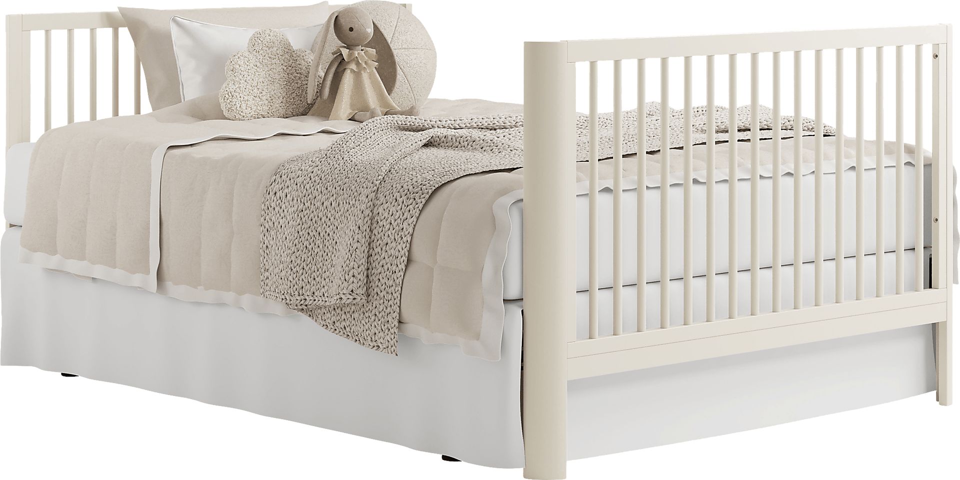 Kids Zoana Oat Convertible Crib - Image 5