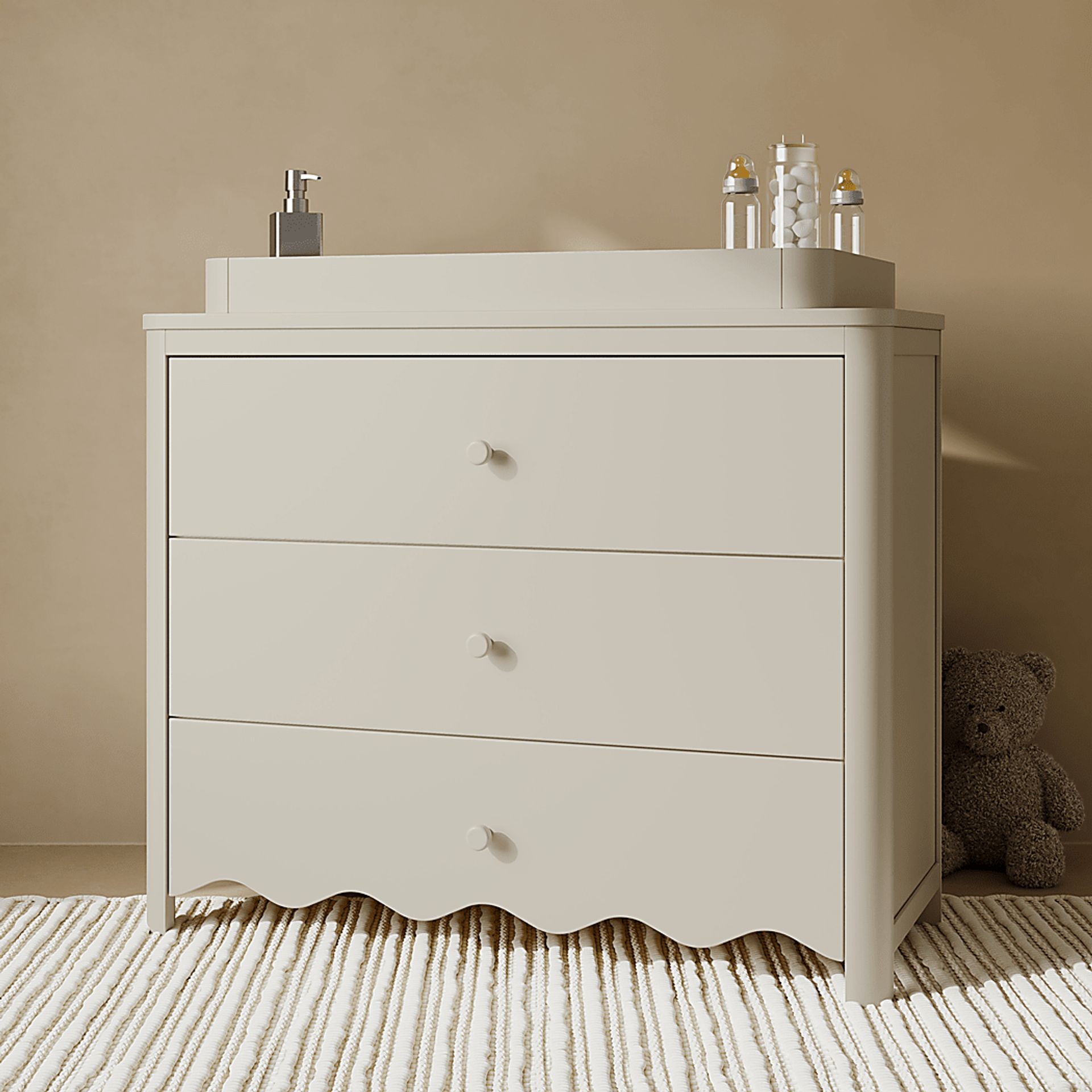 Kids Zoana Oat Dresser - Image 2