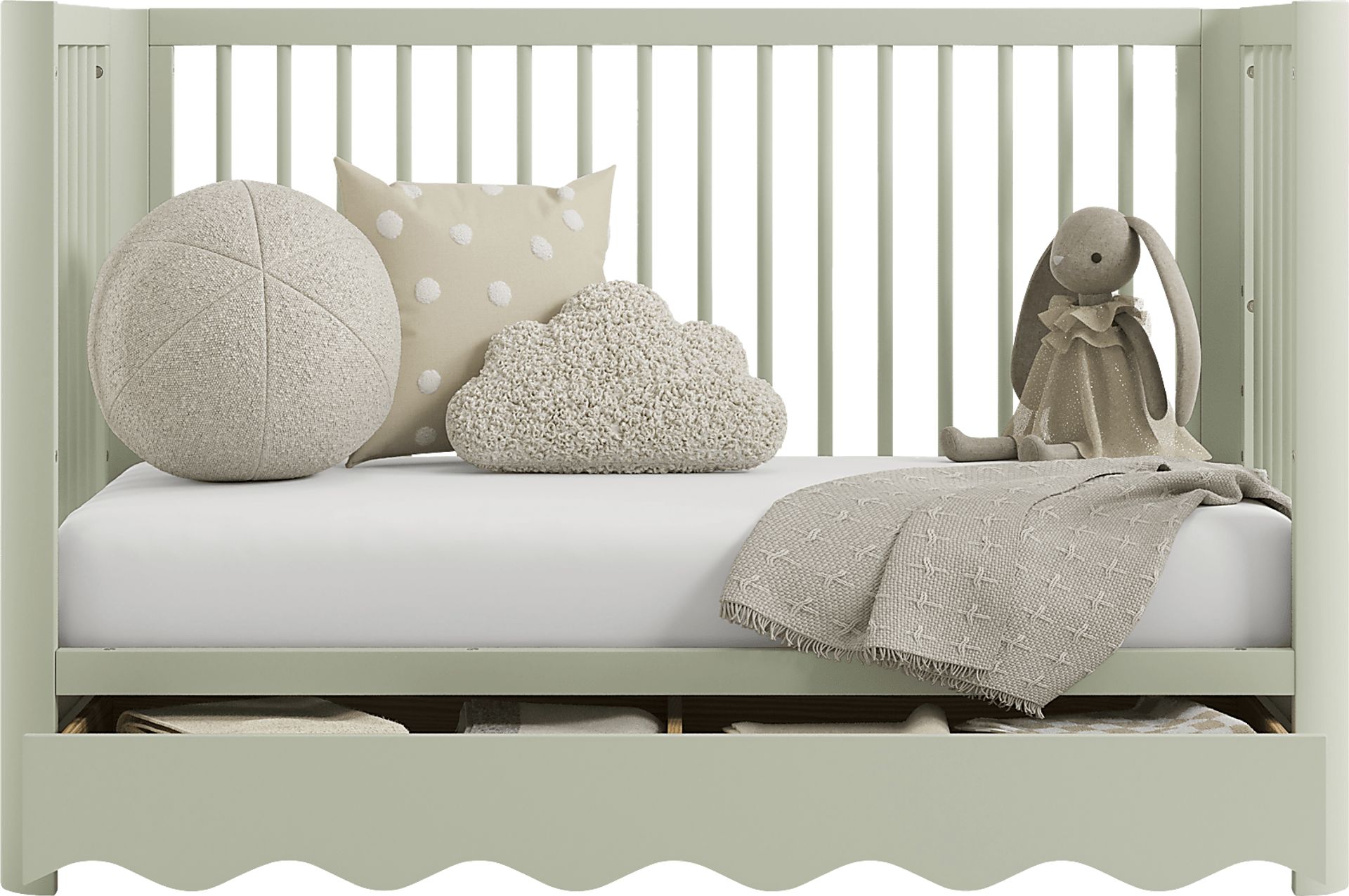 Kids Zoana Sage Convertible Crib - Image 6