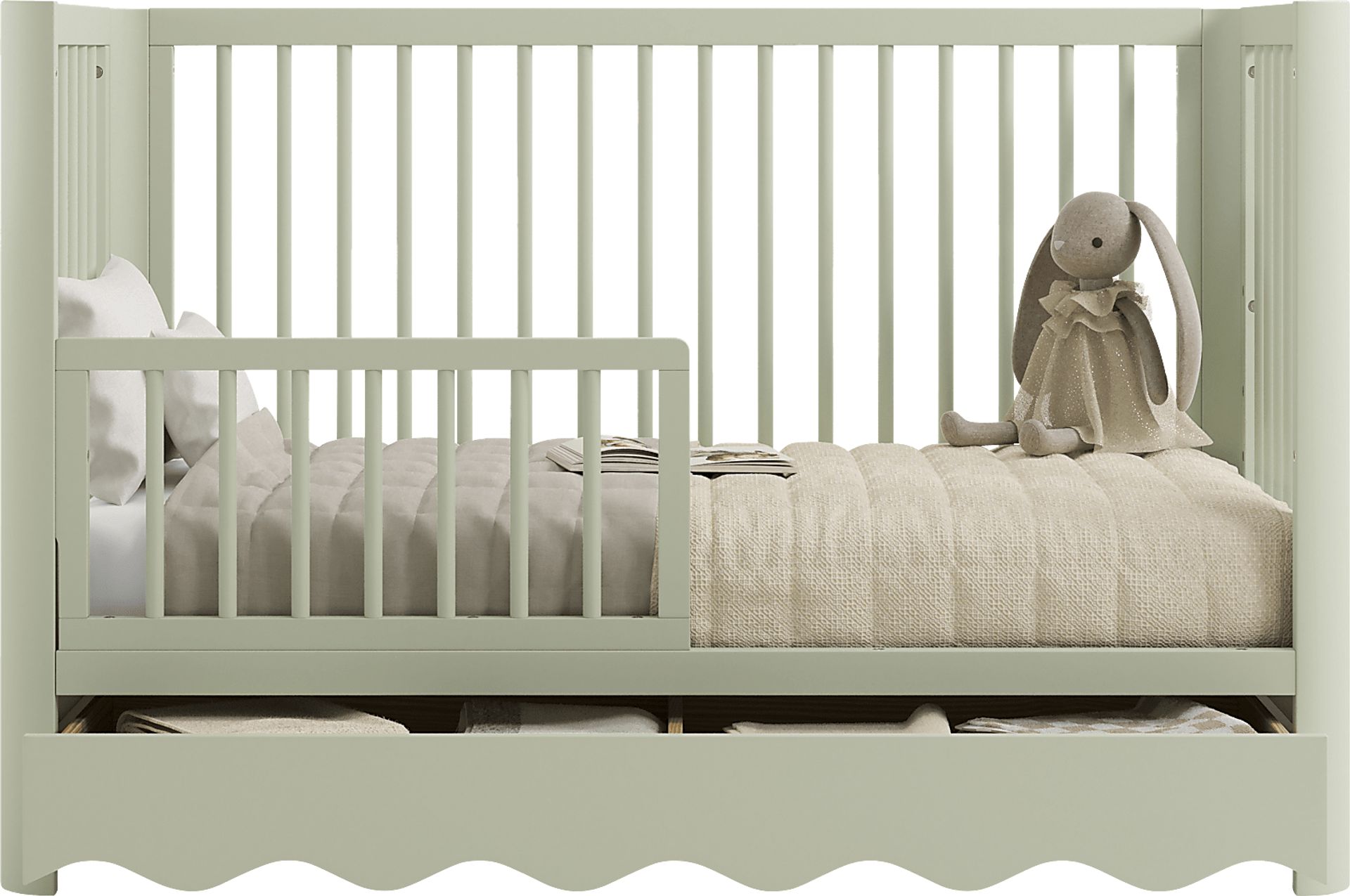 Kids Zoana Sage Convertible Crib - Image 7