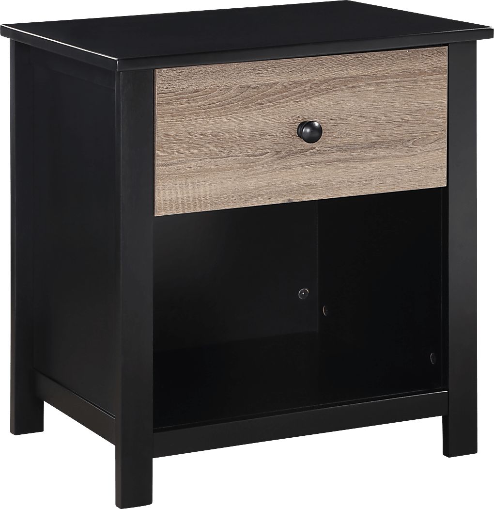 Kids Zolari Black Nightstand