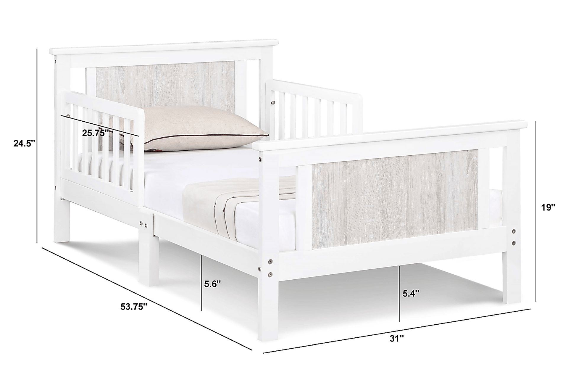 Kids Zolari Black Toddler Bed - Image 9