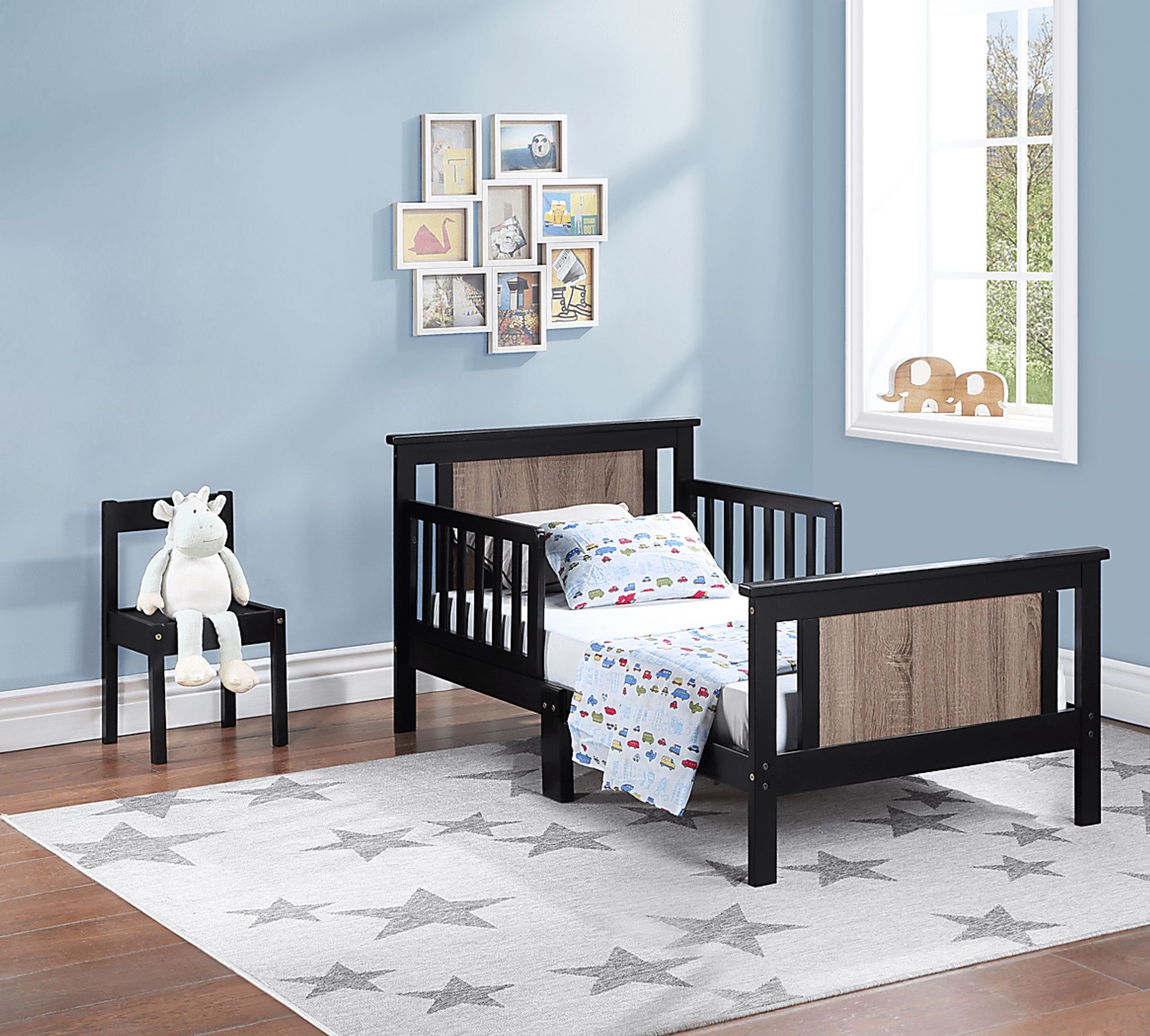 Kids Zolari Black Toddler Bed - Image 3