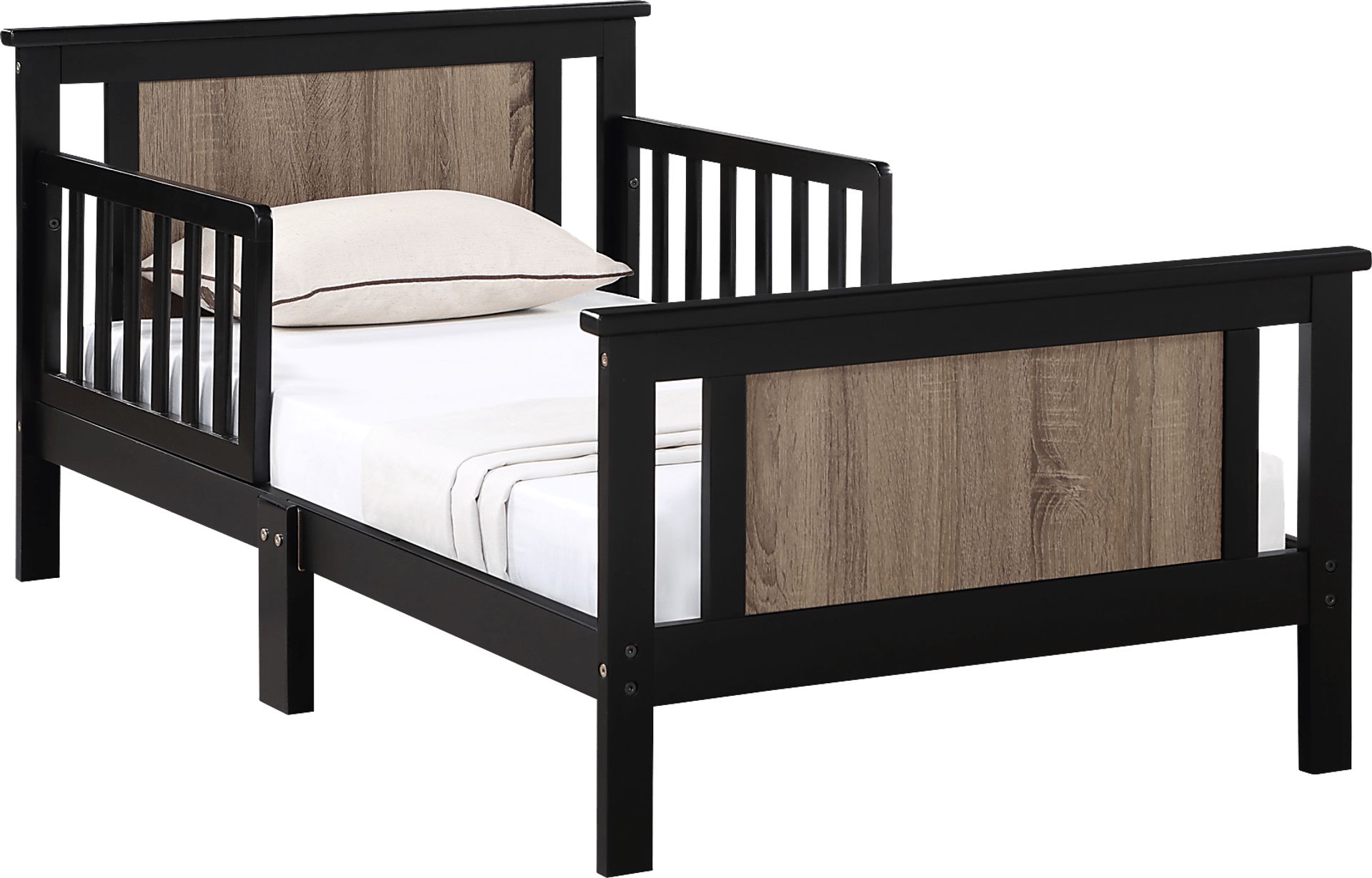 Kids Zolari Black Toddler Bed - Image 1