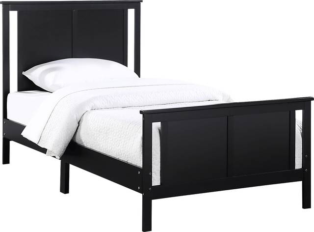 Kids Zolari Black Twin Bed - Thumbnail - Image 5