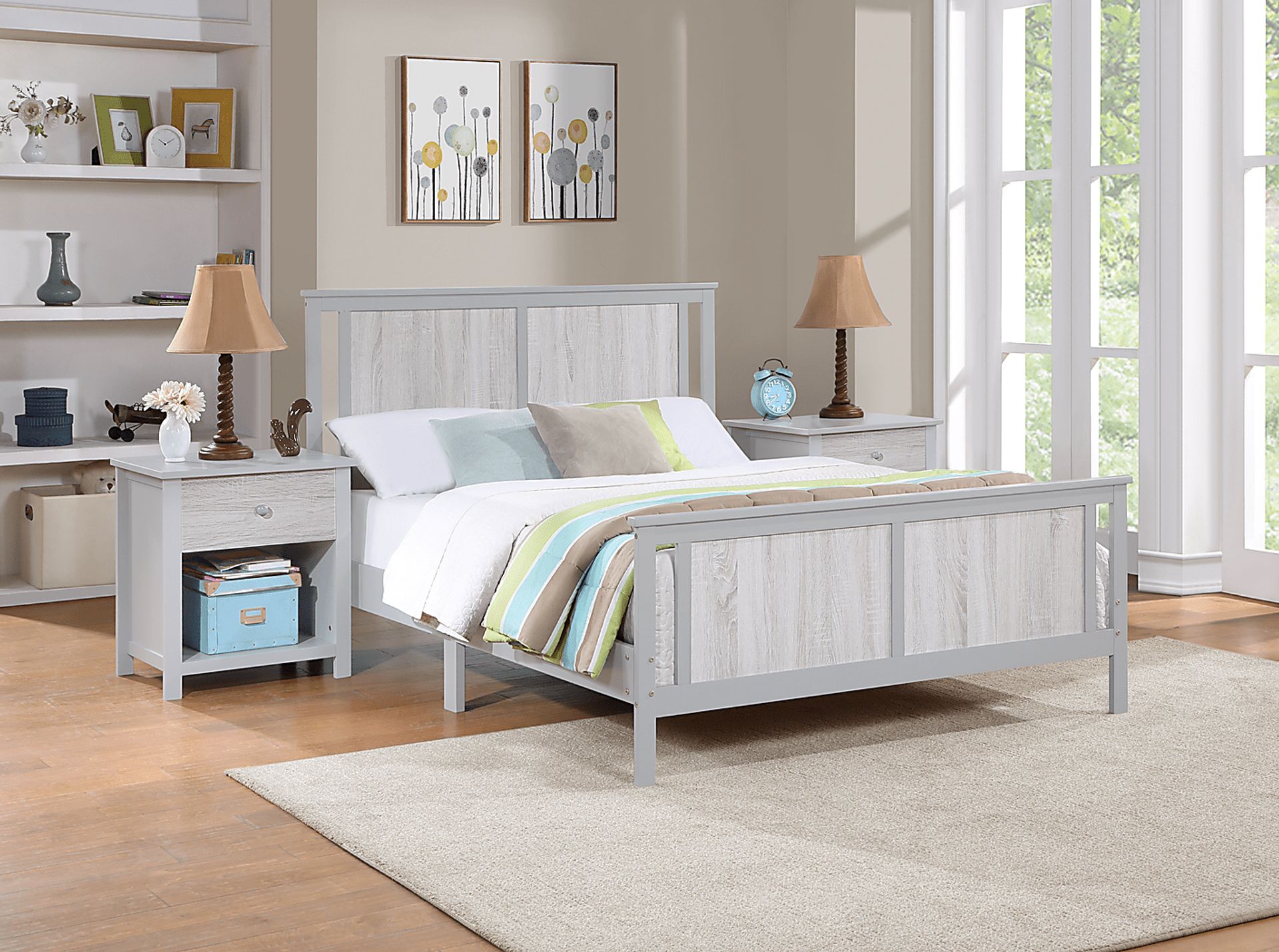 Kids Zolari Gray Full Bed - Image 2