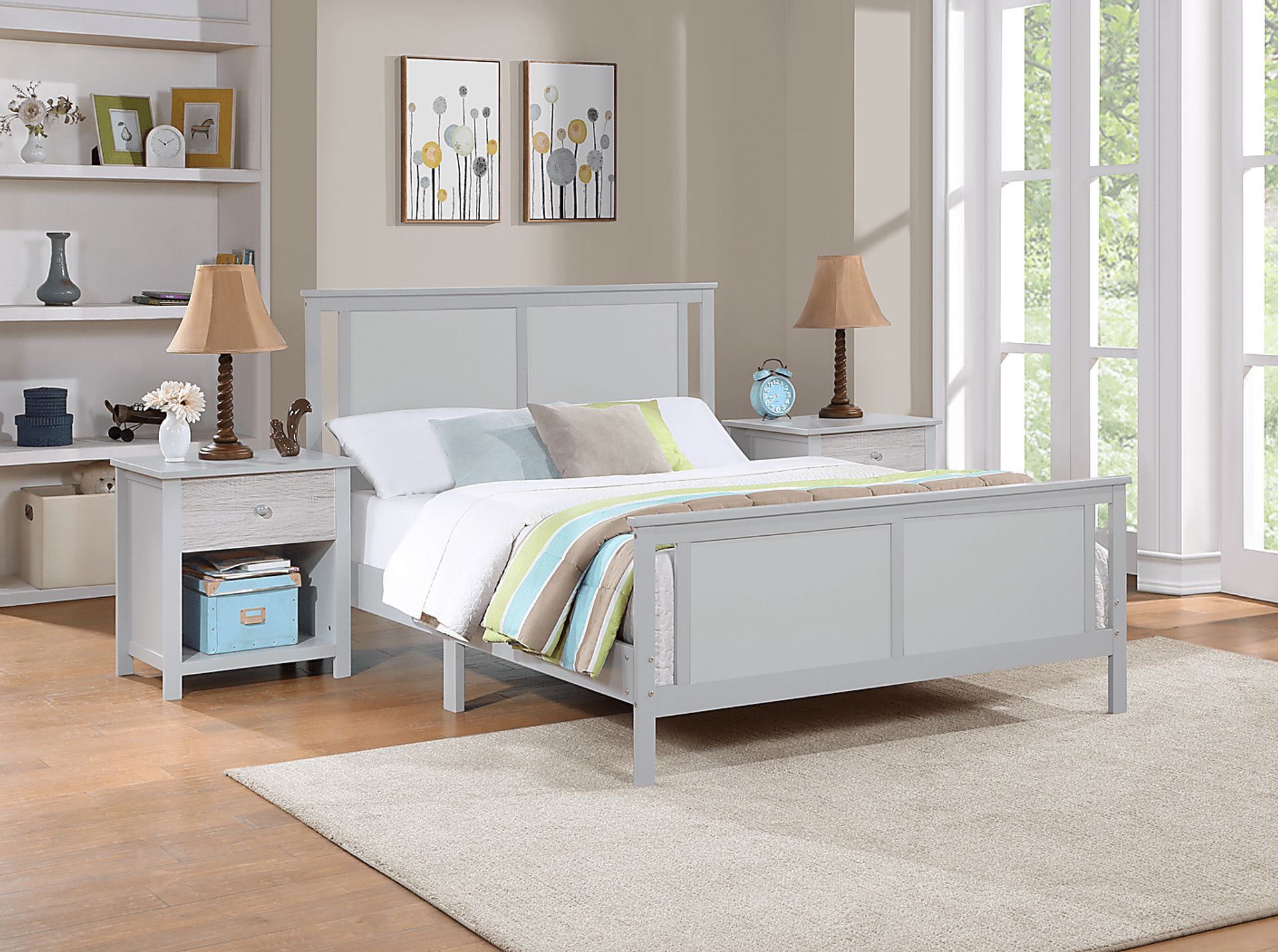 Kids Zolari Gray Full Bed - Image 3