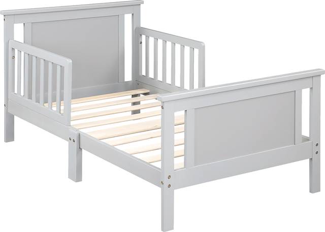 Kids Zolari Gray Toddler Bed - Thumbnail - Image 8