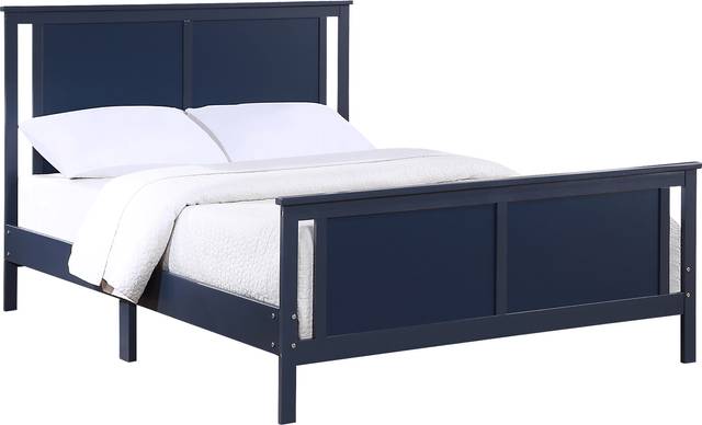 Kids Zolari Midnight Blue Full Bed - Thumbnail - Image 4