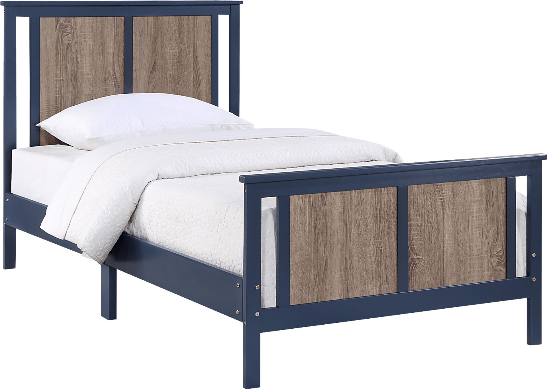 Kids Zolari Midnight Blue Twin Bed - Image 1