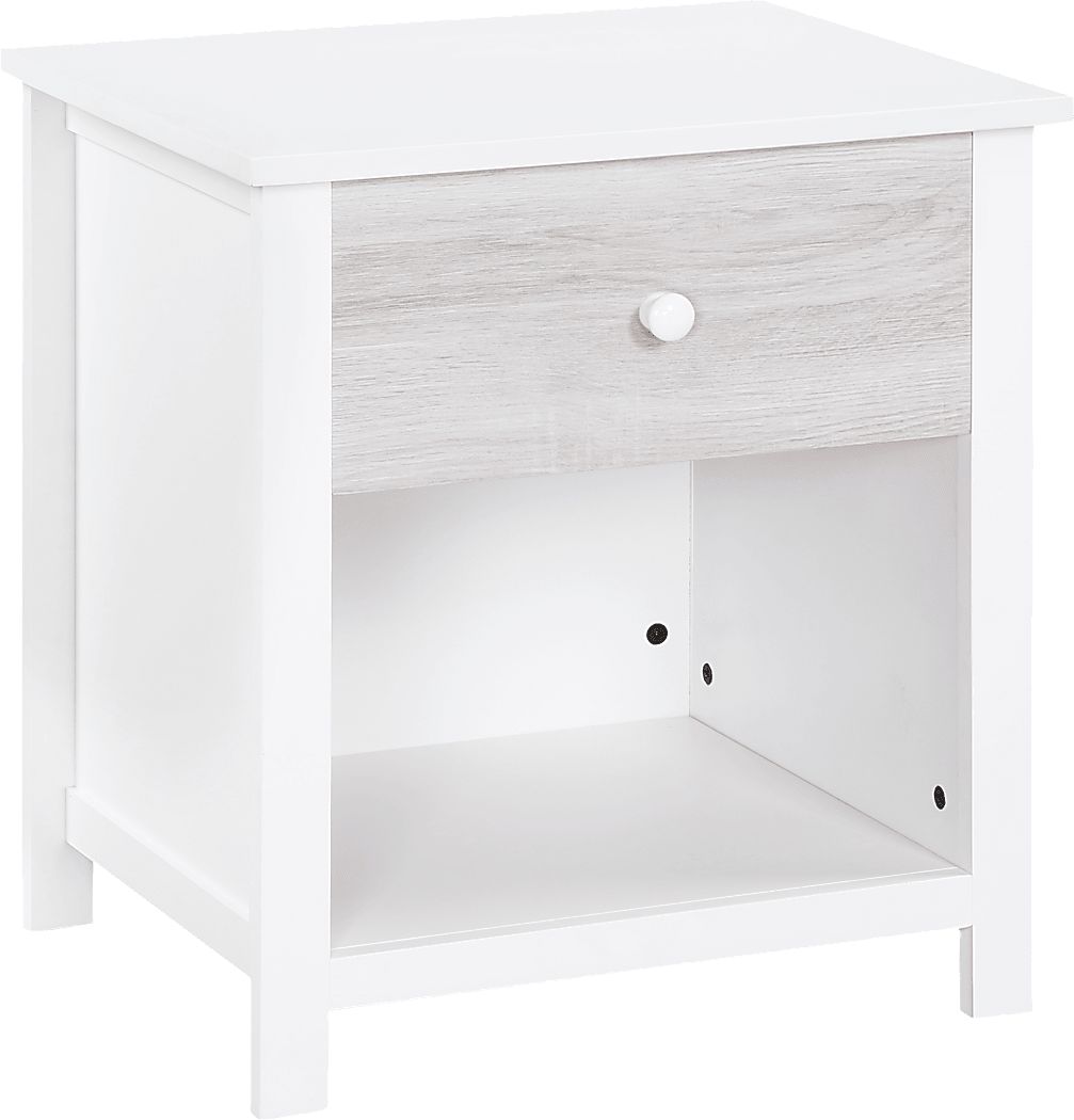 Kids Zolari White Nightstand