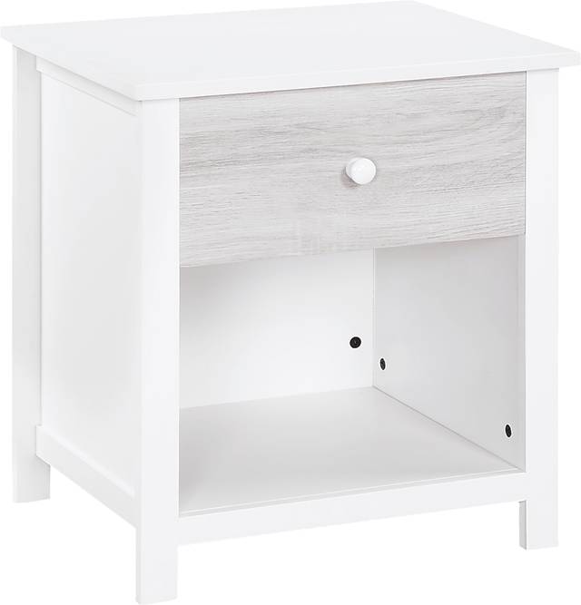 Kids Zolari White Nightstand - Thumbnail - Image 1