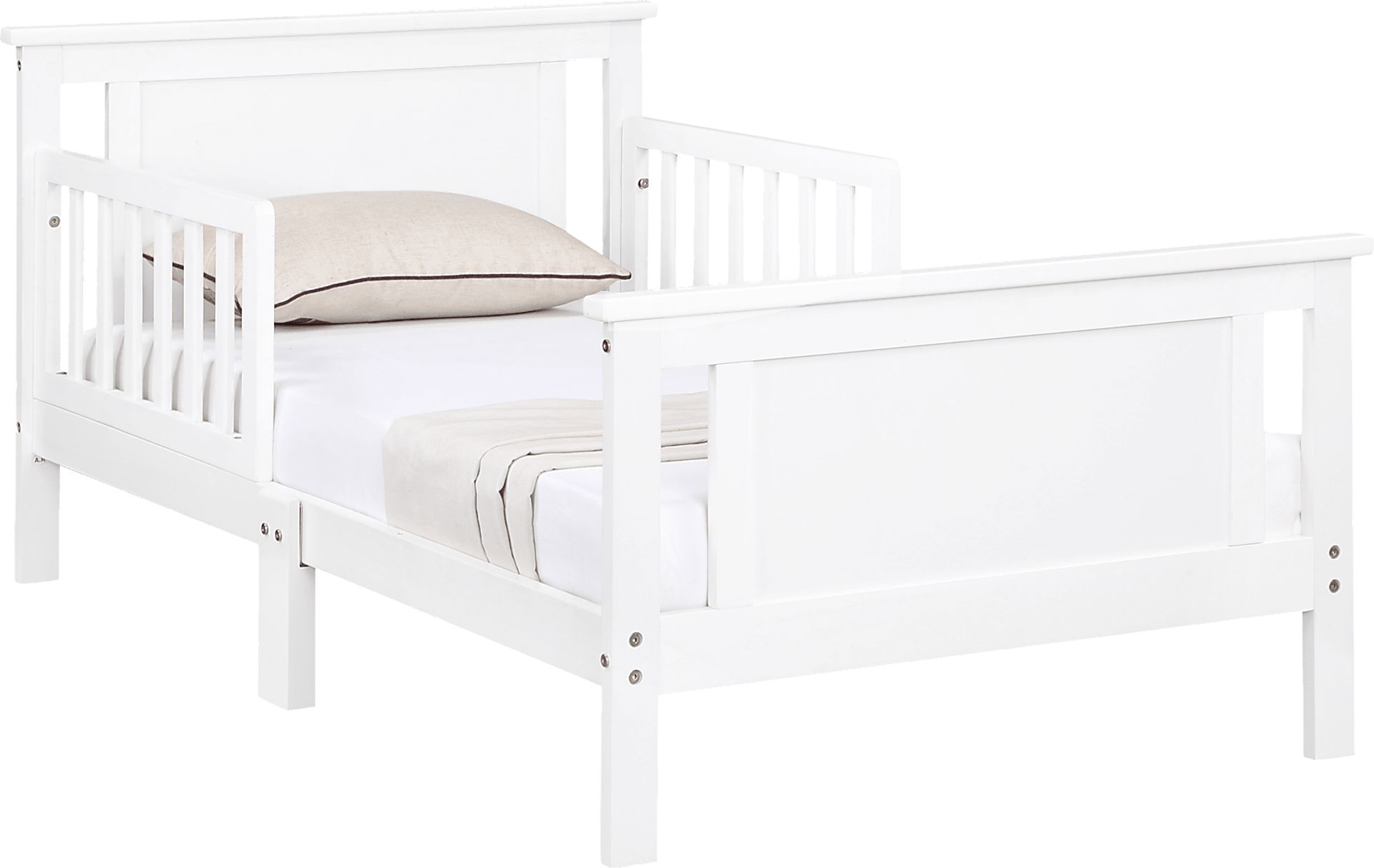 Kids Zolari White Toddler Bed - Image 7