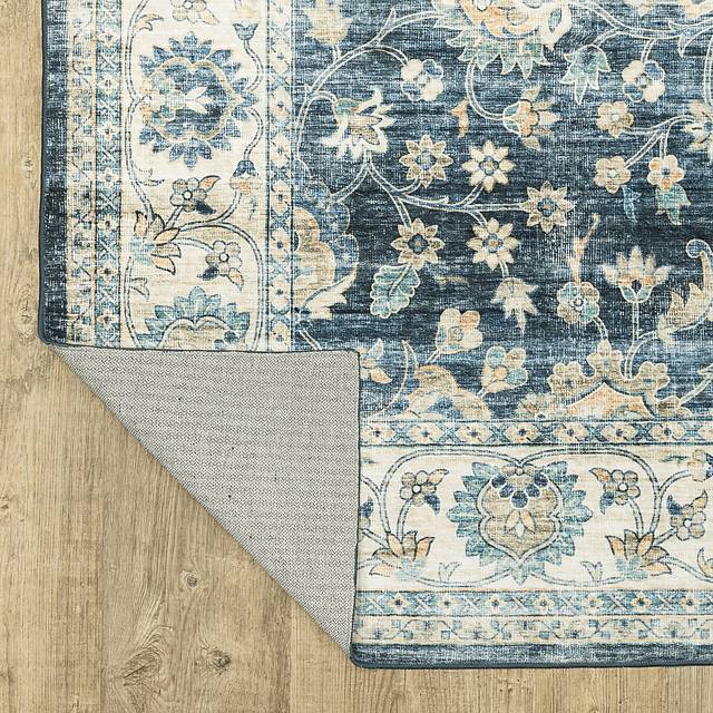 Kids Zolly Blue 5' x 7' Rug - Thumbnail - Image 5