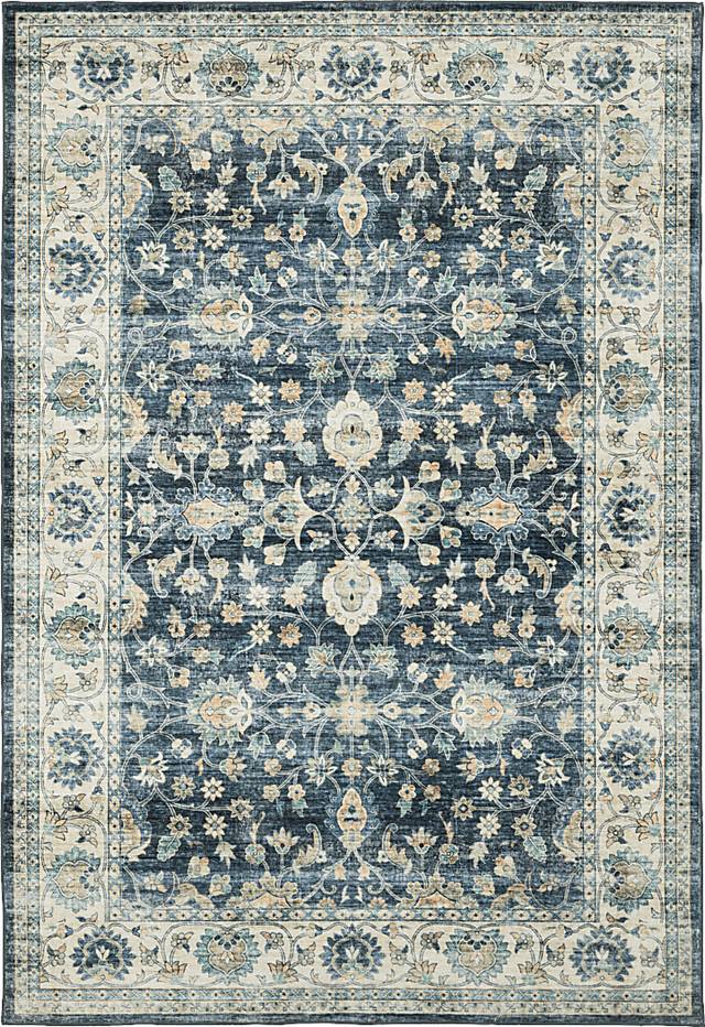 Kids Zolly Blue 5' x 7' Rug - Thumbnail - Image 1