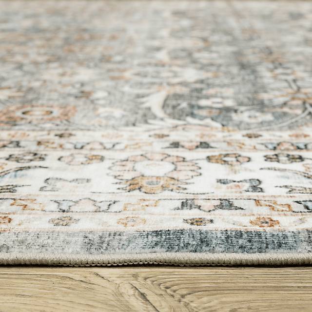 Kids Zolly Gray 5' x 7' Rug - Thumbnail - Image 4