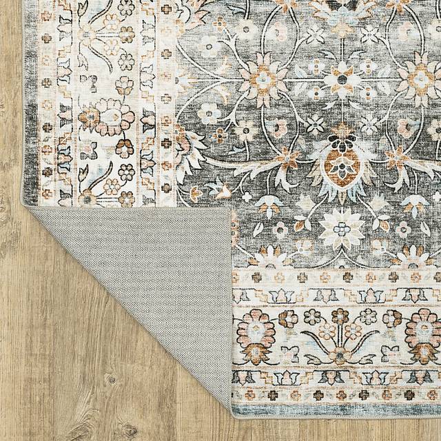 Kids Zolly Gray 5' x 7' Rug - Thumbnail - Image 5