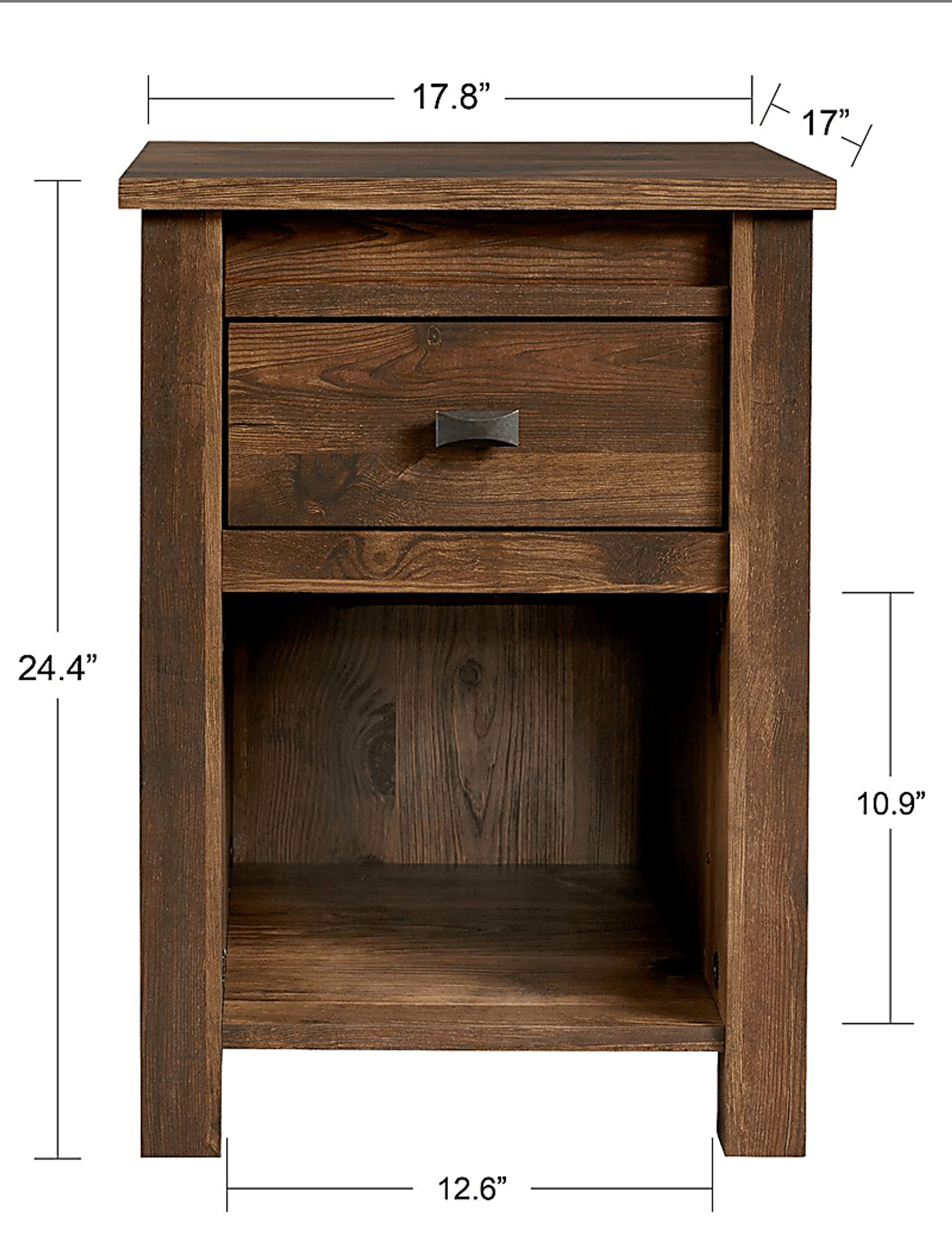 Kiedel Brown Nightstand - Image 14