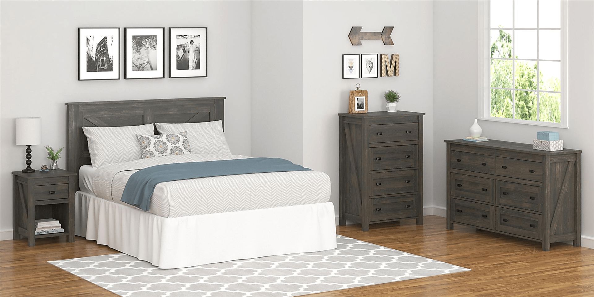 Kiedel Oak Nightstand - Image 6
