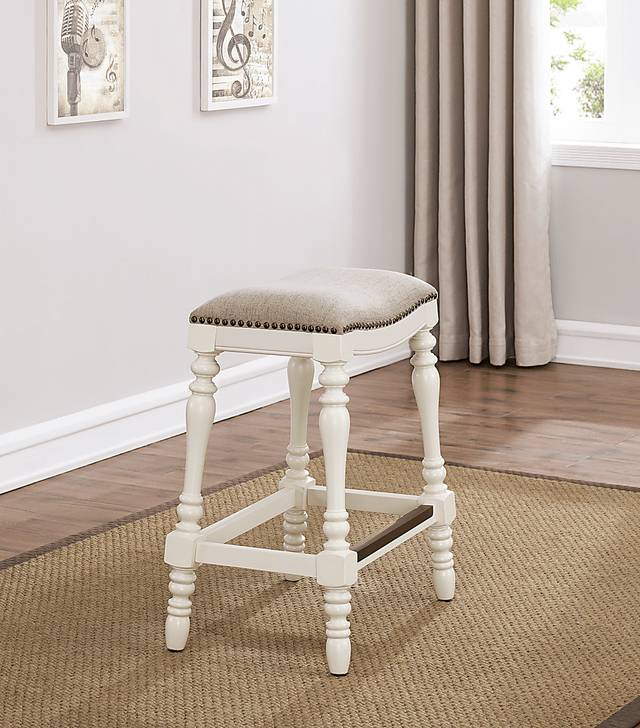 Kielman Beige Counter Stool - Thumbnail - Image 2