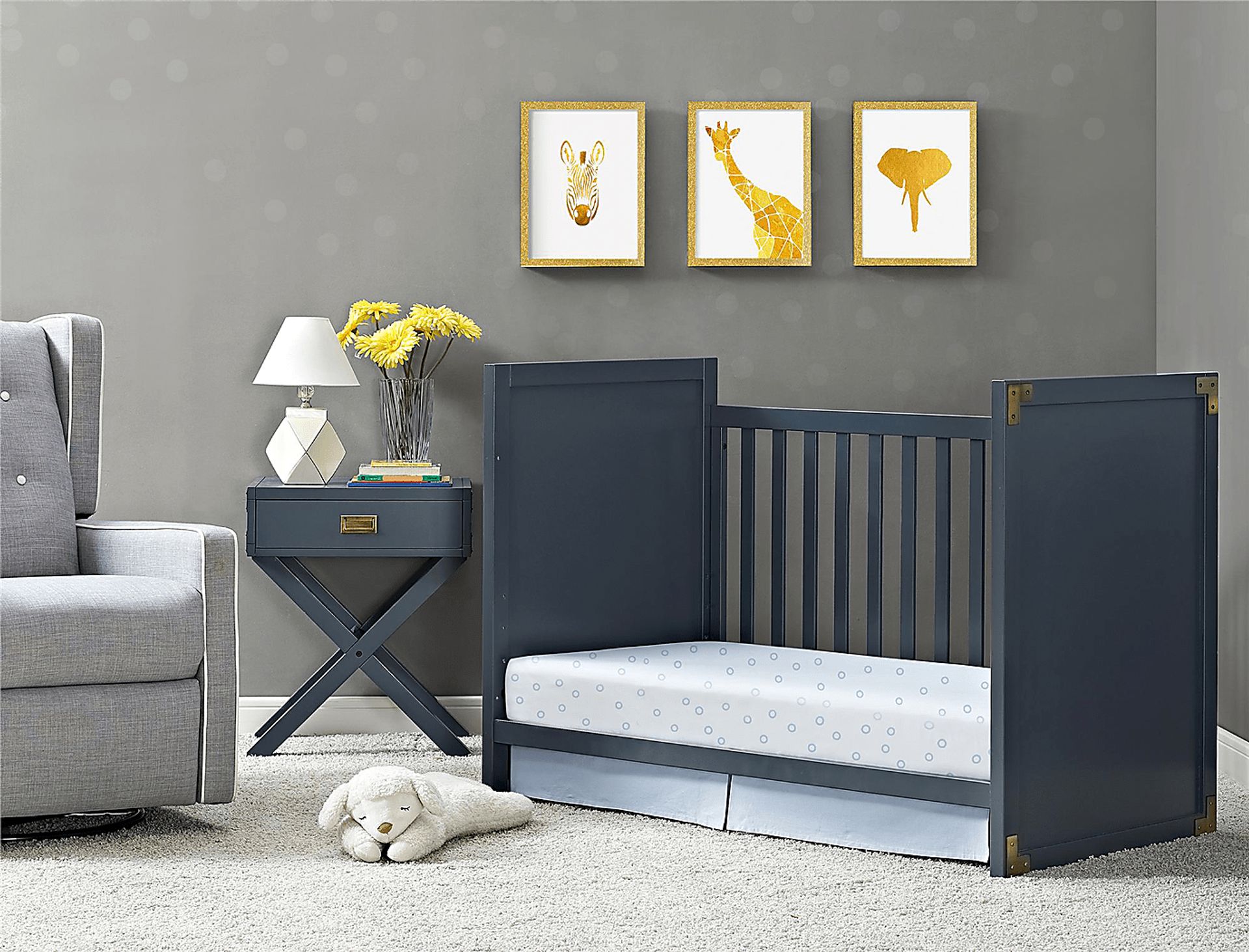 Kiernan Blue Crib - Image 2