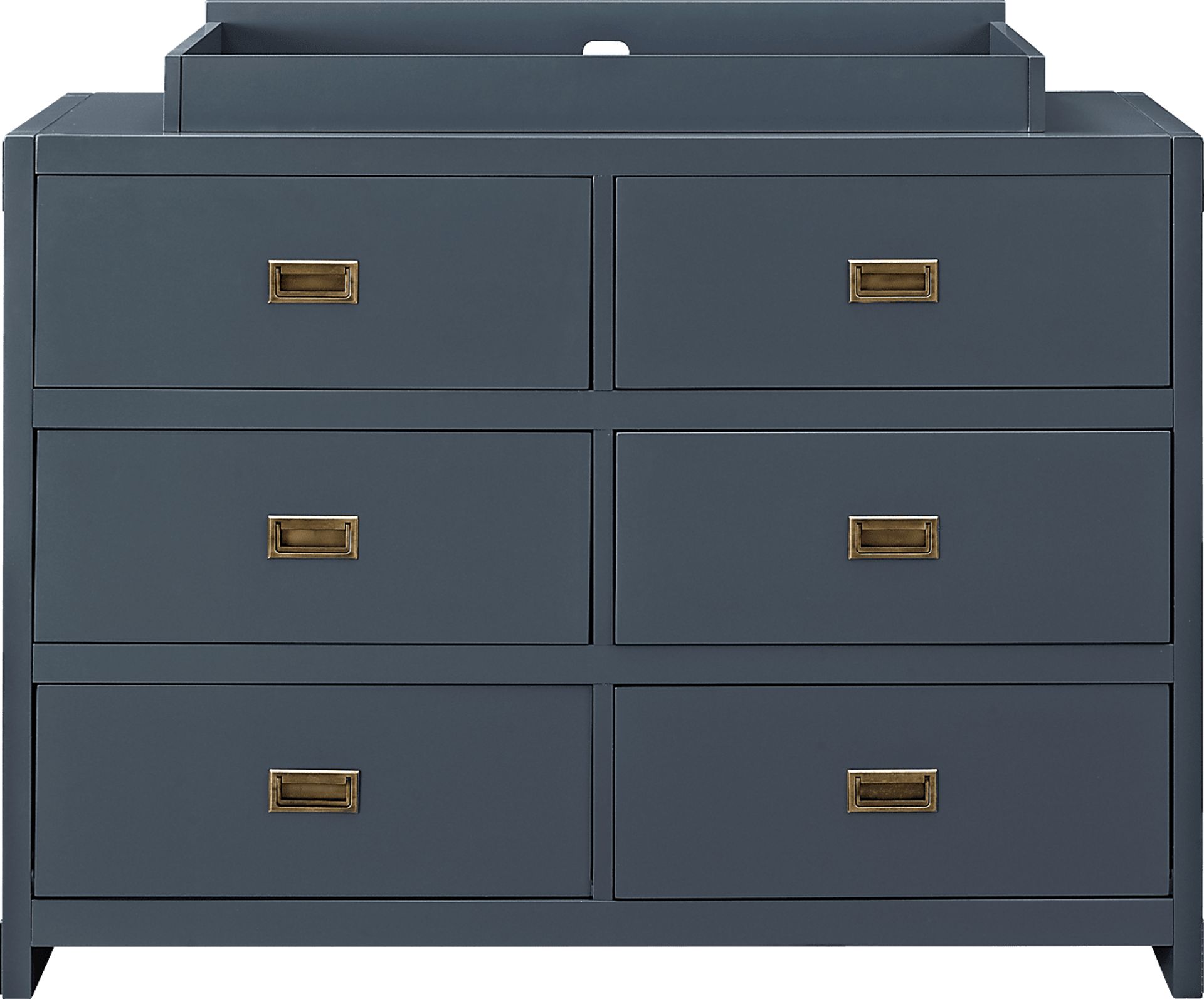Kiernan Blue Dresser and Topper Set - Image 2