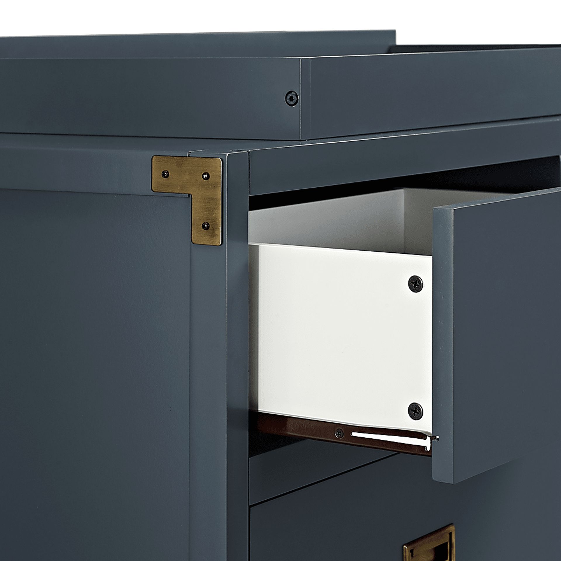 Kiernan Blue Dresser and Topper Set - Image 3