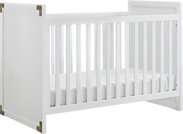 Kiernan White Crib - Thumbnail - Image 1
