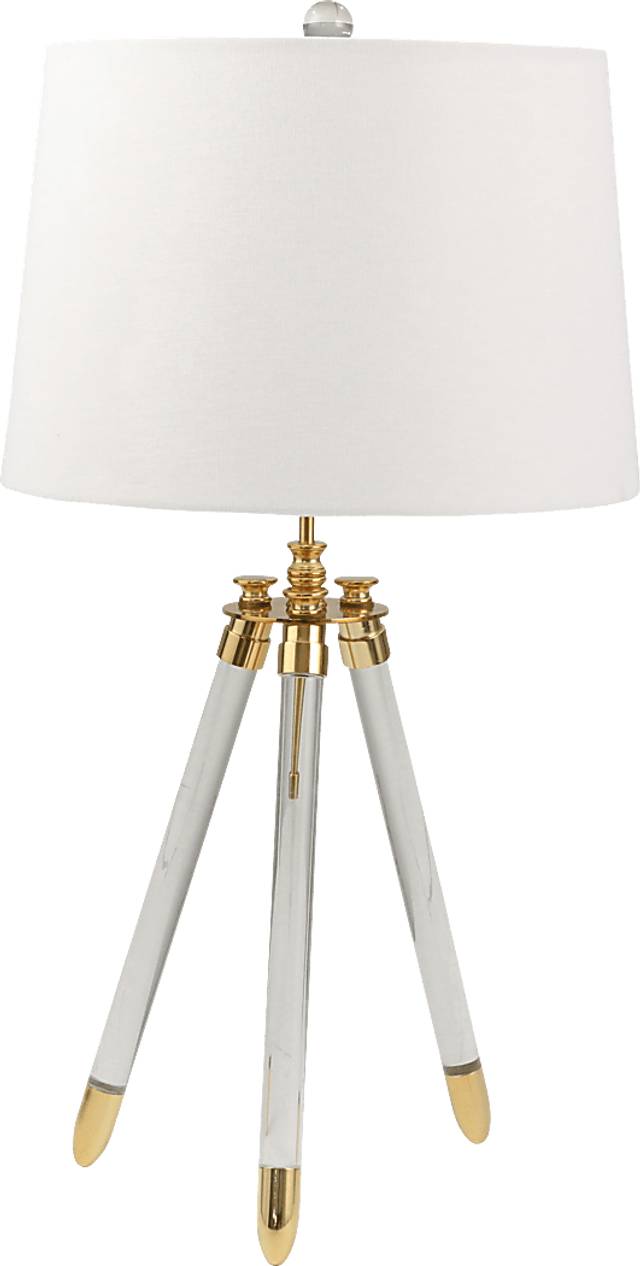 Kiki Bend Gold Lamp - Thumbnail - Image 1