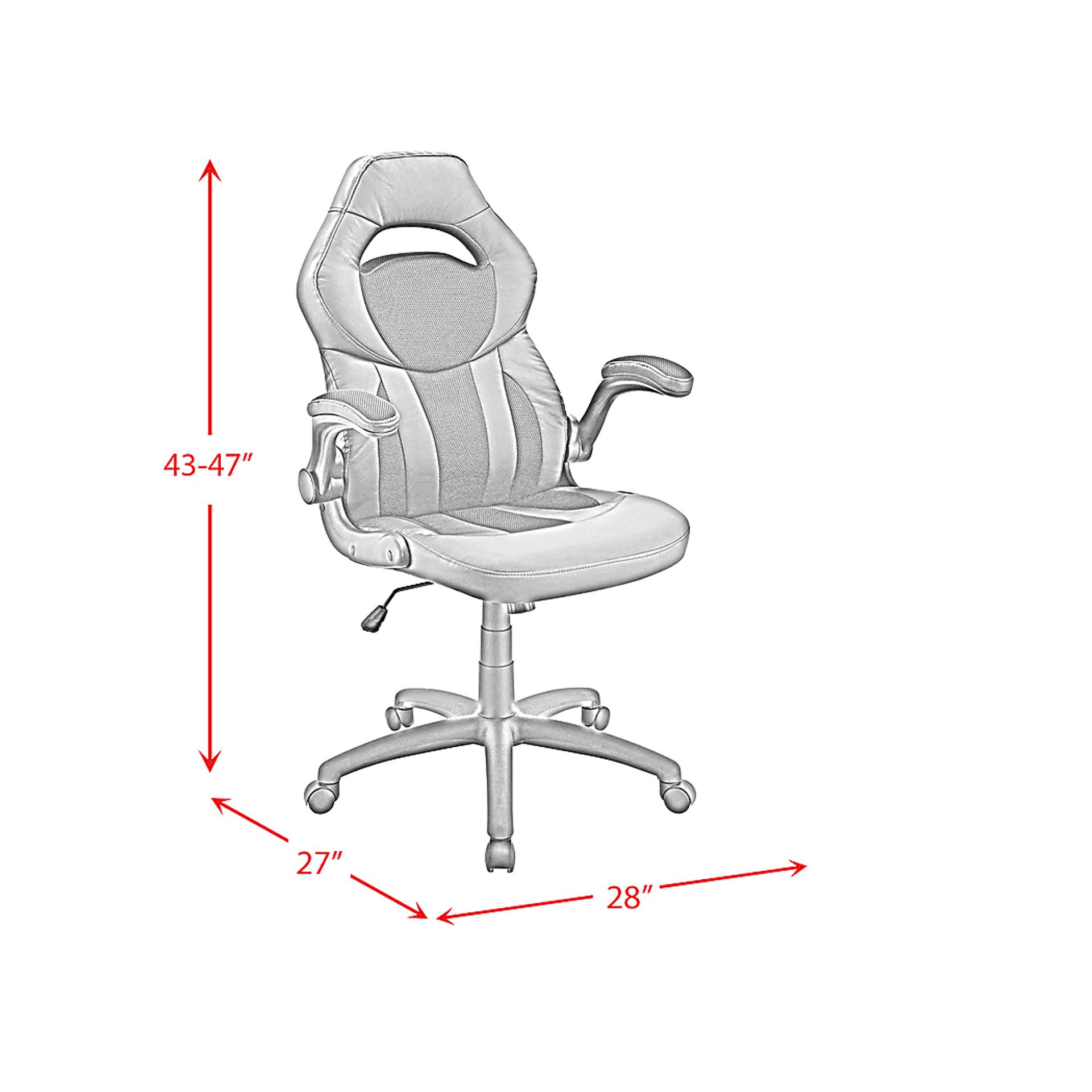 Kilarney Red Gaming Chair - Image 4