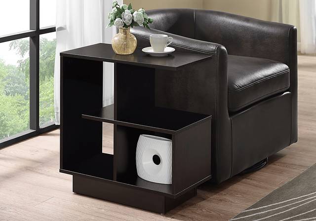 Kilberry Cappuccino Accent Table - Thumbnail - Image 2
